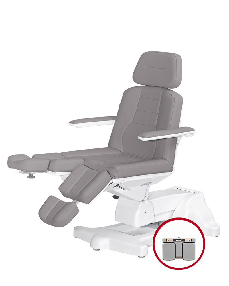 Крісло ортопедичне Baehr Maxima I з роздільними підніжками, хром B