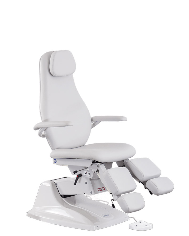 Ортопедічний стілець Baehr Penta з роздільними підніжками, білий