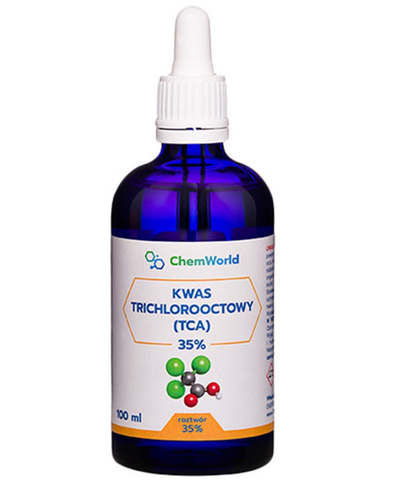 Kwas TCA trichlorooctowy 35 procent 100 ml