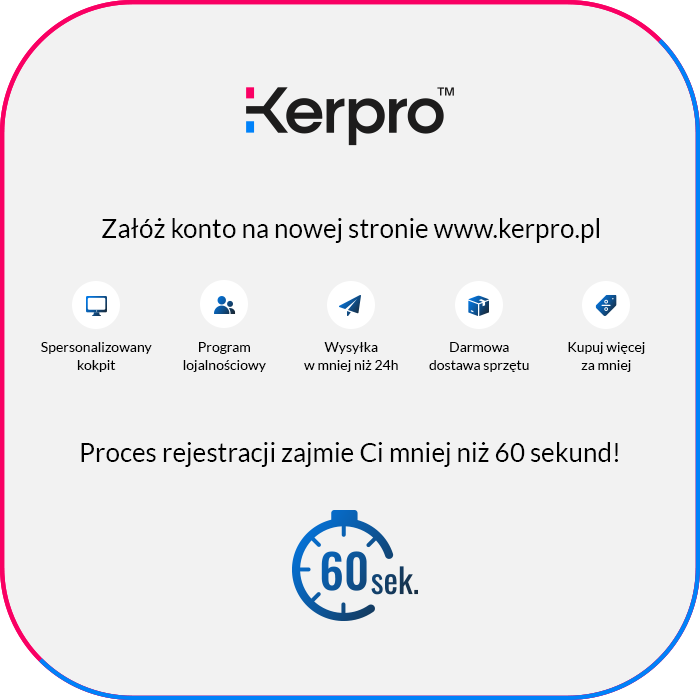 Nowa Strona Kerpro – rejestracja