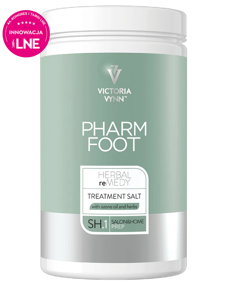 Pharm Foot Herbal reMEDY sól zabiegowa z oliwą ozonowaną i ziołami 1250 g