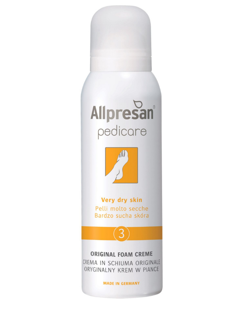 Krem w piance do stóp z 10% mocznikiem 20ml Allpresan Pedicare 3