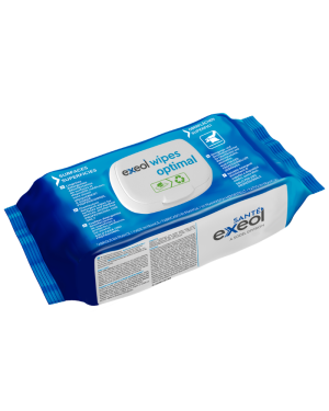 Bezalkoholowe chusteczki do dezynfekcji i mycia powierzchni exeol wipes optimal 100szt Medilab